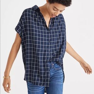 Madewell Central Checked Windowpane Shirt